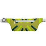 Abstract pattern geometric backgrounds   Active Waist Bag