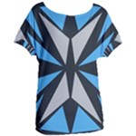 Abstract pattern geometric backgrounds   Women s Oversized Tee