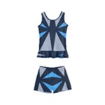 Abstract pattern geometric backgrounds   Kids  Boyleg Swimsuit