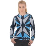 Abstract pattern geometric backgrounds   Women s Overhead Hoodie