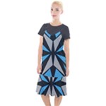 Abstract pattern geometric backgrounds   Camis Fishtail Dress