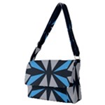 Abstract pattern geometric backgrounds   Full Print Messenger Bag (M)