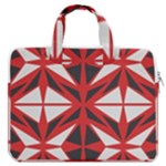 Abstract pattern geometric backgrounds   MacBook Pro 16  Double Pocket Laptop Bag 