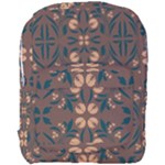 Floral folk damask pattern  Full Print Backpack