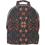 Floral folk damask pattern  Mini Full Print Backpack