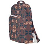 Floral folk damask pattern  Double Compartment Backpack