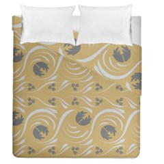 Folk flowers print Floral pattern Ethnic art Duvet Cover Double Side (Queen Size) from ArtsNow.com