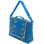 Floral folk damask pattern  Box Up Messenger Bag