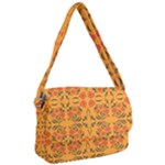 Floral folk damask pattern  Courier Bag