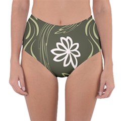 Reversible High-Waist Bikini Bottoms 