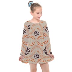 Kids  Long Sleeve Dress 