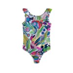 Floral Kids  Frill Swimsuit