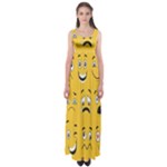 Emojis Empire Waist Maxi Dress