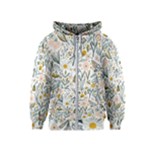 Floral Kids  Zipper Hoodie