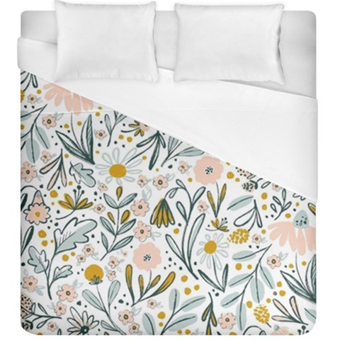 Floral Duvet Cover (King Size) from ArtsNow.com