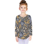 Floral Kids  Long Sleeve Tee