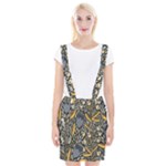 Floral Braces Suspender Skirt