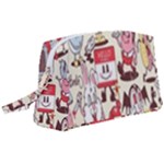 Retro Food Wristlet Pouch Bag (Large)