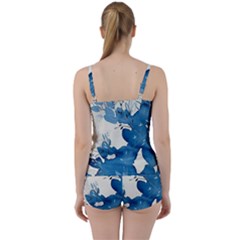 Tie Front Two Piece Tankini 