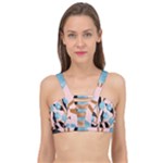 Fruits Cage Up Bikini Top