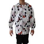 Butterfly Kids  Hooded Windbreaker