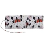 Butterfly Roll Up Canvas Pencil Holder (M)