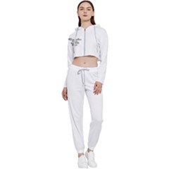 Cropped Zip Up Lounge Set 