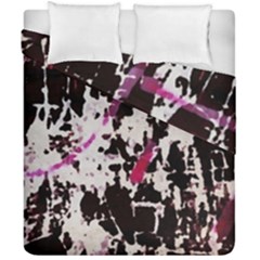 Chaos at the wall Duvet Cover Double Side (California King Size) from ArtsNow.com