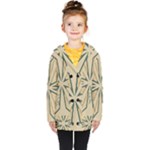 Abstract pattern geometric backgrounds   Kids  Double Breasted Button Coat