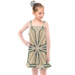 Abstract pattern geometric backgrounds   Kids  Overall Dress