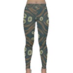 Folk flowers print Floral pattern Ethnic art Classic Yoga Leggings