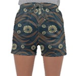 Folk flowers print Floral pattern Ethnic art Sleepwear Shorts