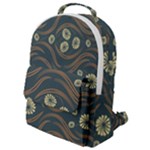 Folk flowers print Floral pattern Ethnic art Flap Pocket Backpack (Small)