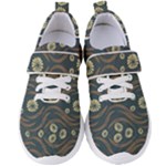 Folk flowers print Floral pattern Ethnic art Women s Velcro Strap Shoes