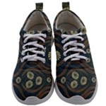 Folk flowers print Floral pattern Ethnic art Mens Athletic Shoes