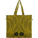 Folk flowers print Floral pattern Ethnic art Canvas Travel Bag