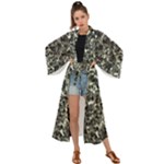 Spine forms Maxi Kimono