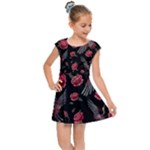 Cranes n Roses Kids  Cap Sleeve Dress