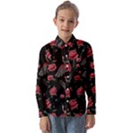 Cranes n Roses Kids  Long Sleeve Shirt