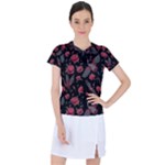 Cranes n Roses Women s Sports Top