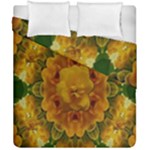 Tropical Spring Rose Flowers In A Good Mood Decorative Duvet Cover Double Side (California King Size)