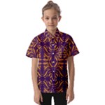 Folk flowers print Floral pattern Ethnic art Kids  Short Sleeve Shirt