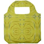 Folk flowers print Floral pattern Ethnic art Foldable Grocery Recycle Bag