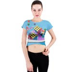 Floating-cubes-on-blue Backgrounderaser 20220422 203144521 Backgrounderaser 20220422 203216276 Crew Neck Crop Top