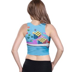 Racer Back Crop Top 