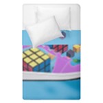 Floating-cubes-on-blue Backgrounderaser 20220422 203144521 Backgrounderaser 20220422 203216276 Duvet Cover Double Side (Single Size)