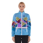 Floating-cubes-on-blue Backgrounderaser 20220422 203144521 Backgrounderaser 20220422 203216276 Women s Bomber Jacket