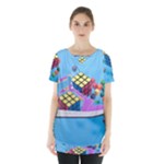 Floating-cubes-on-blue Backgrounderaser 20220422 203144521 Backgrounderaser 20220422 203216276 Skirt Hem Sports Top