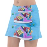 Floating-cubes-on-blue Backgrounderaser 20220422 203144521 Backgrounderaser 20220422 203216276 Classic Tennis Skirt