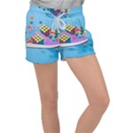 Floating-cubes-on-blue Backgrounderaser 20220422 203144521 Backgrounderaser 20220422 203216276 Velour Lounge Shorts